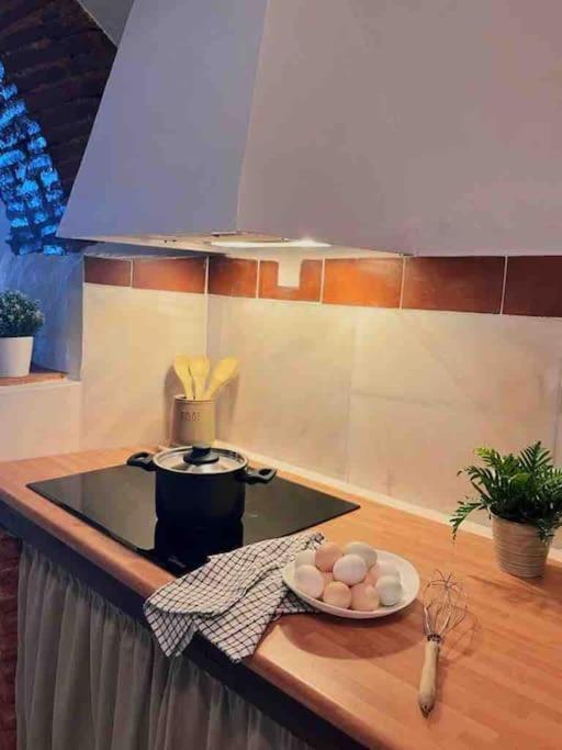 La Palmera. Casa Rural Con Piscina Privada. Benadalid Екстер'єр фото