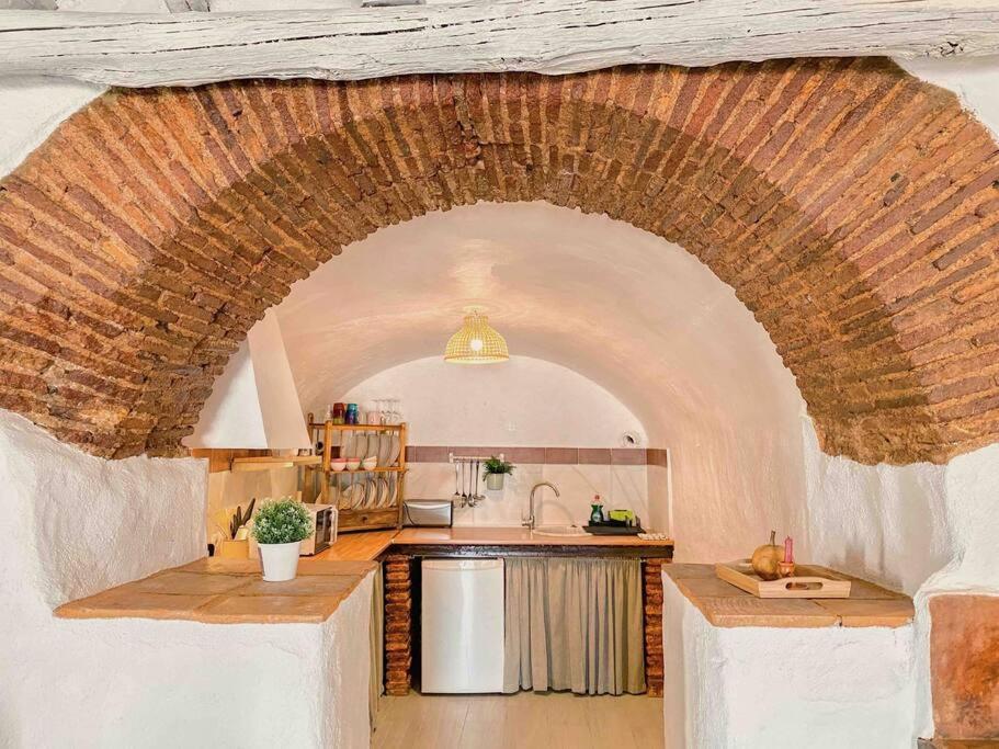 La Palmera. Casa Rural Con Piscina Privada. Benadalid Екстер'єр фото
